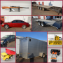 TRAILERS, VEHICLES, SILVER COINS, TOOLS AND COLLECTIBLES