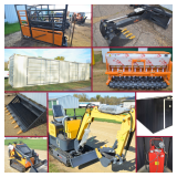 40' CONTAINER, MINI EXCAVATOR, SKID STEER LOADERS, TOOLS AND MORE! - Mondovi, WI 40' CONTAINER, MINI EXCAVATOR, SKID STEER LOADERS, TOOLS AND MORE! - Mondovi, WI