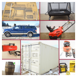 FORD F150, SHIPPING CONTAINERS, SNOW BLOWERS, TOOLS, AND MORE! - Mondovi, WI