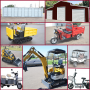CONTAINERS, EXCAVATORS, SKID STEERS, ELECTRIC RIDES & MORE - Mondovi, WI