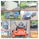 TELEHANDLER, SCISSOR LIFT, VEHICLES, MOWERS, BOAT AND MORE! - Mondovi, WI