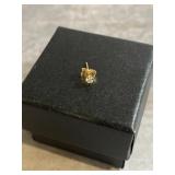 MARKED 14K EARRING