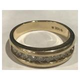 MENS RING MARKED 14K
