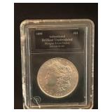UNCIRCULATED MORGAN SILVER DOLLAR