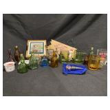 GOLF COASTERS ELIXER BOTTLES GLOBE WINE STOPPER