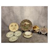 ASST DECORATIVE PLATES