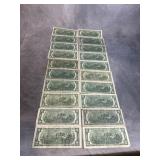 $ 2.00 BILLS