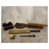 !WOW! RAY CARTER DUCK DECOY, LYNCH TURKEY CALL....