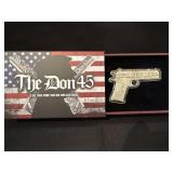 THE DON .45!!! 2oz .999 FINE SILVER