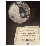 LINCOLN HALOGRAM COLLECTION