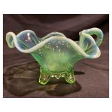DUGGAN GLASS OPALESCENT BOWL