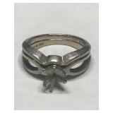 WEDDING BAND SET MARKED 14K