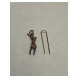 GOLF CHARM MARKED 14k
