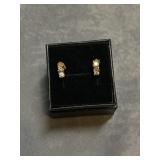 EARRINGS MARKED 14K