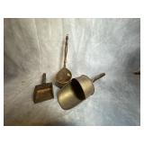 HAND SCOOPS BRASS COPPER