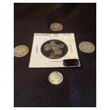 US MINIATURE COINS MERCURY DIMES