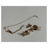 GOLF PINS ANGEL PIN CHAIN