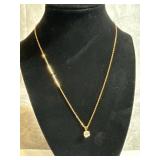 UNMARKED CHAIN WITH STONE