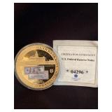 FEDERAL RESERVE COMMEMORATIVE