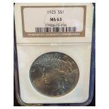 PEACE DOLLAR