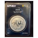 STAR WARS 1OZ SILVER