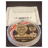 QUEEN ELIZABETH SAPPHIRE JUBILEE