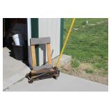 Floor jack and dolley
