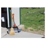 Brooms and shovels