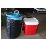 Igloo  cooler and cushion