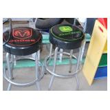 2 stools JD & Dodge