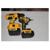 20v Dewalt battery driver & drill