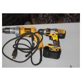 Dewalt corded & battery drills