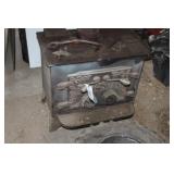 small cast wood stove