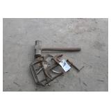Hammer & clamps