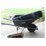 wheel barrow & storage box
