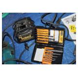 Extractor bits & Dewalt charger