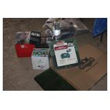 Stool , LP lamp, heater & misc.