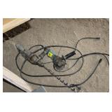 Drill w/bit and grinder
