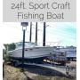 24ft Sport Craft Fishing Boat 