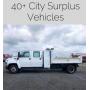 40+ City Surplus Vehicles 