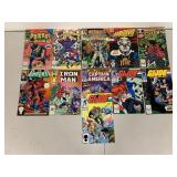 Lot of 11 Vintage Marvel and G.I. Joe Comics