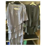 Nine West Dress and Blue Layered Gown