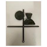 Brutalist Cross Metal Wall Art Made in Mexico