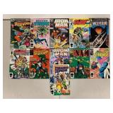 Lot of 11 Assorted Marvel Comic Books