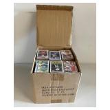 Bulk Lot of Assorted Baseball Trading Cards in Box