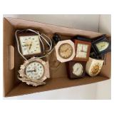 Lot of Vintage Electric Clocks - Various Designs