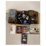 Electronics Accessories Lot with Blu-Rays