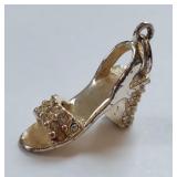 Sterling Silver High Heel Shoe Charm Pendant