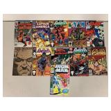 Marvel Comics Lot: Spider-Man, Punisher, GI Joe