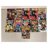 Vintage Marvel Comic Lot: Punisher, Eternals, G.I.